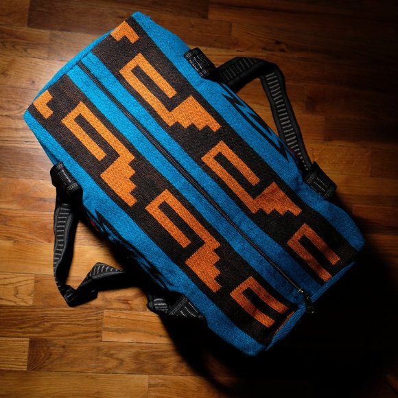 Southwest Woven Weekender Bag - Picture 5 of 7